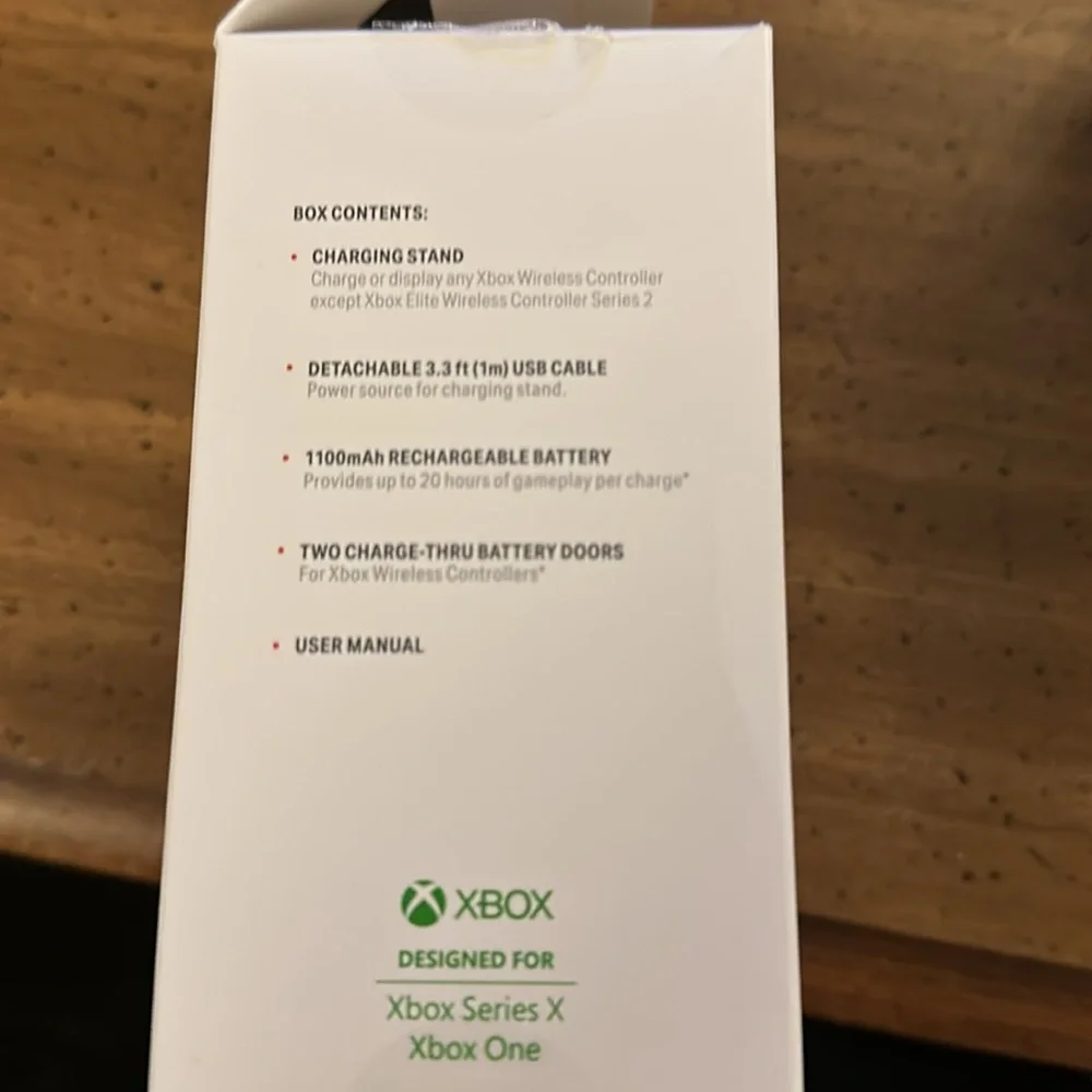 Black Charging Stand/dock for Xbox Controllers